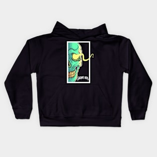 Green Skull Kids Hoodie